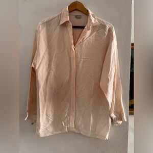 Cream Button-Up Shirt